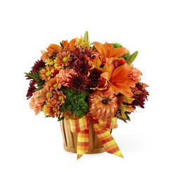 The Autumn Celebration Basket from Parkway Florist in Pittsburgh PA